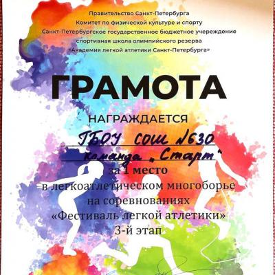 Фестиваль легкой атлетики